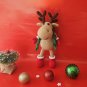 Handmade crochet Christmas deer