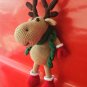 Handmade crochet Christmas deer
