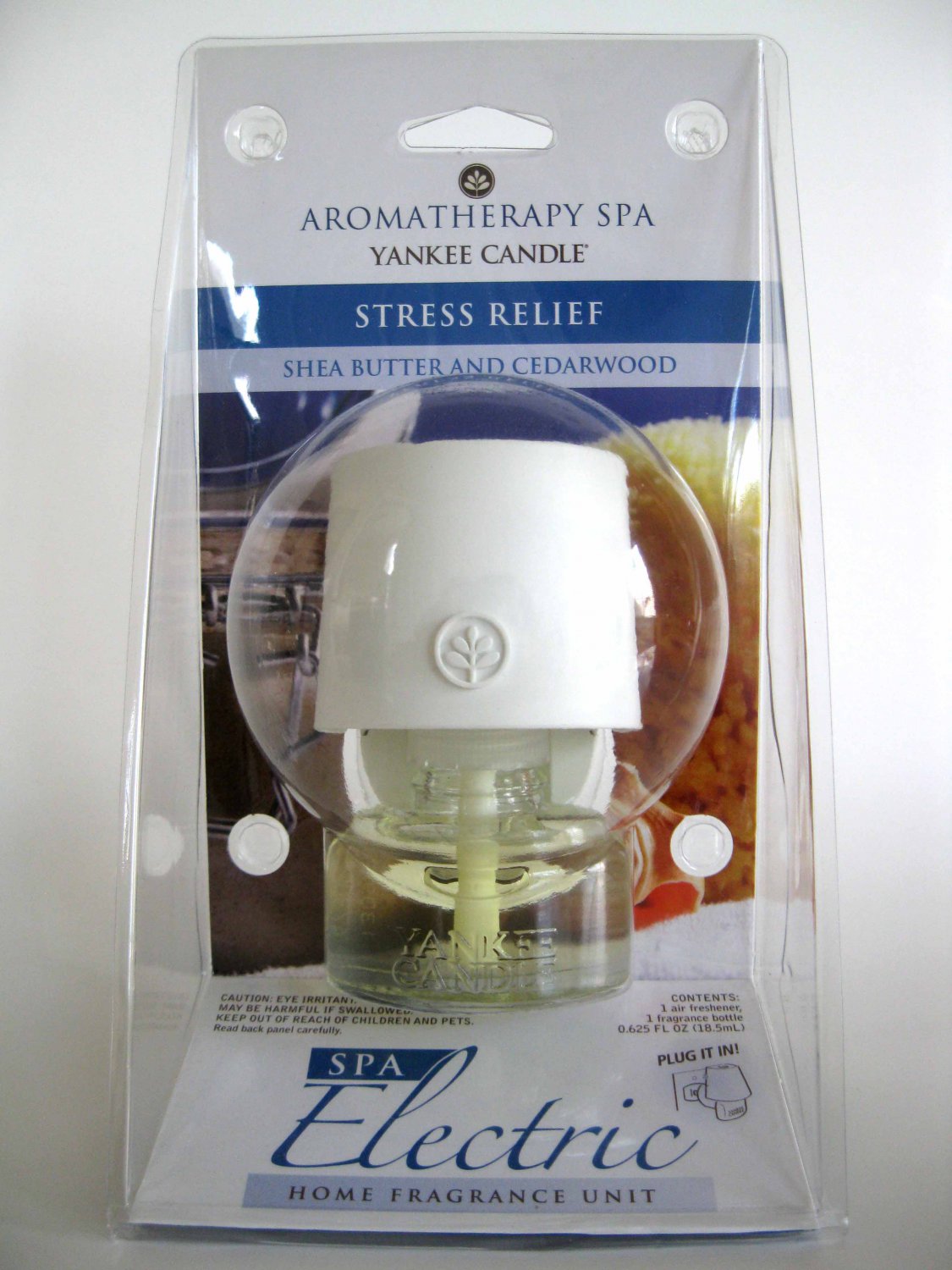 Yankee Candle Shea Butter Cedarwood Stress Relief Aromatherapy Spa