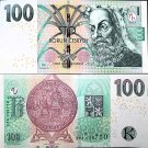 100 Korun Czech Republic UNC 2018 Pick 18 CHEAPER IN EUR, FULL BUNDLE AVAILABLE