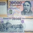 20 000 Forint Hungary 1999 UNC Pick #184a, CHEAPER IN EUR, SEE DESCRIPTION