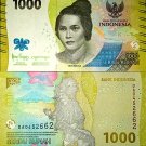 1000 Rupiah/Rupees Indonesia 2022 UNC Pick #162, CHEAPER IN EUR, SEE DESCRIPTION