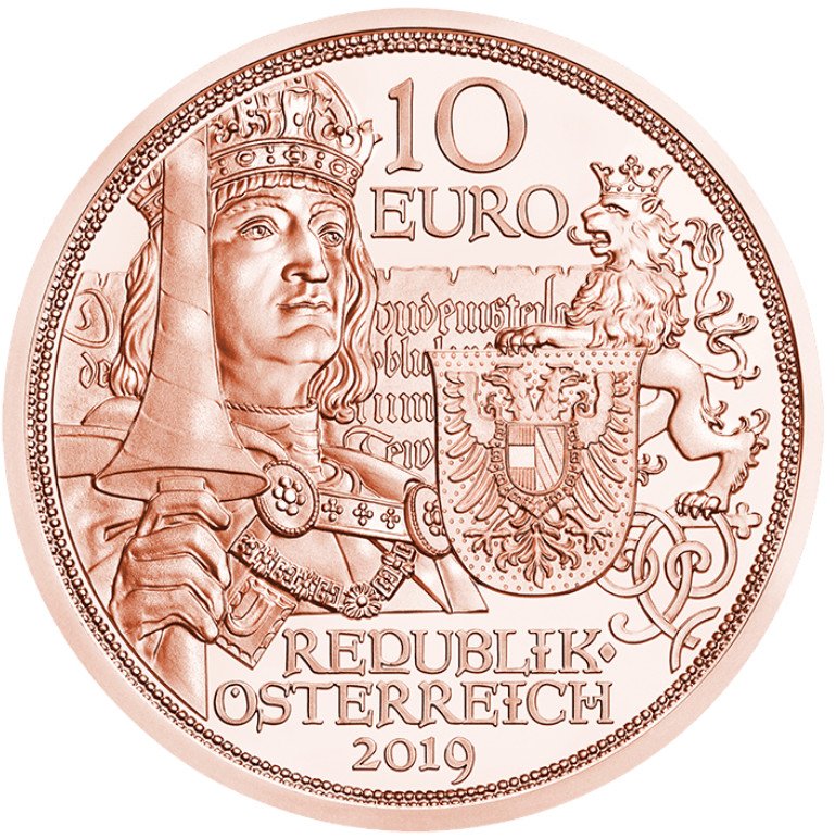10 Euro 2019 Austria - Chivalry UNC KM #3294