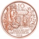 10 Euro 2019 Austria - Chivalry UNC KM #3294
