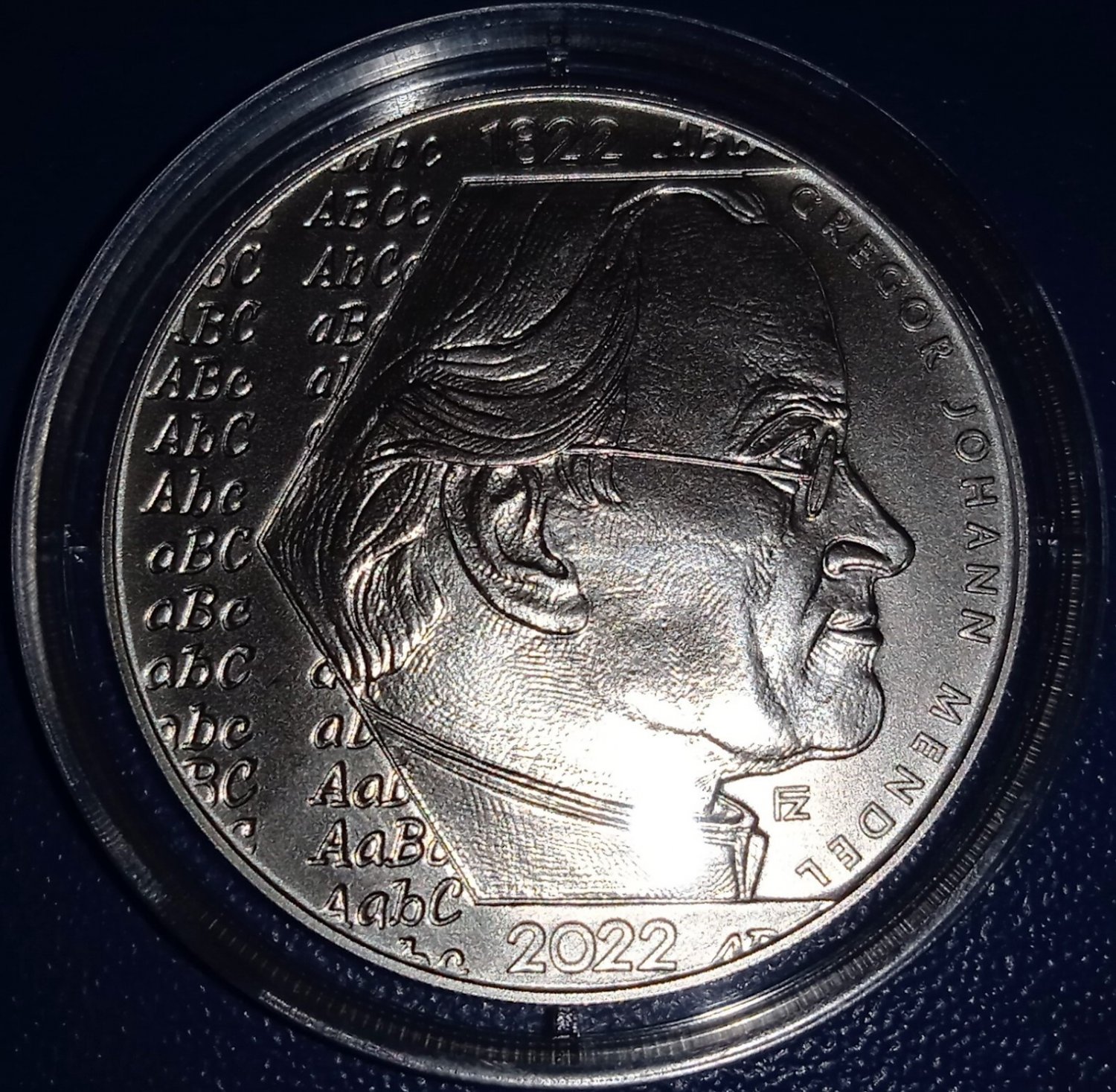 200 Korun Czech Republic 2022 UNC Gregor Johann Mendel - KM #217 CHEAPER IN EUR