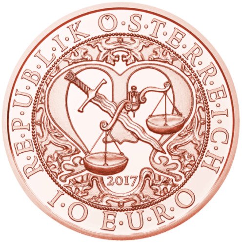 10 Euro 2017 Austria - Archangel Michael