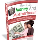 Money and Motherhood
