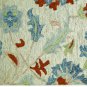 Hand Tufted Wool Rug 6x9 ft &acirc;�� Floral Carpet &acirc;�� 100% Wool Pile &acirc;�� Free Worldwide Shipping