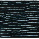 Hand Tufted Wool Rug – Striped Modern Carpet – 100% Wool – 8x10 ft