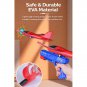 Foam glider launcher with soft EVA build, luminous design, fun outdoor airplane toy.