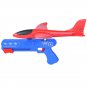 Foam glider launcher with soft EVA build, luminous design, fun outdoor airplane toy.