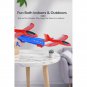 Foam glider launcher with soft EVA build, luminous design, fun outdoor airplane toy.