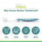Extra soft toothbrushes with tapered bristles for sensitive teeth, 5 pack.