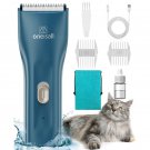 Quiet cordless cat clipper for matted hair, waterproof, with storage bag. Quiet cordless cat clipper for matted hair, waterproof, with storage bag.