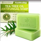 Tea tree soap for acne, antifungal, antibacterial, face & body cleansing.
