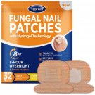 Extra strength toenail fungus patches with hydrogel for overnight repair, 32 count. Extra strength toenail fungus patches with hydrogel for overnight repair, 32 count.