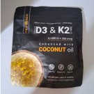 MicroLabs Vitamin D3 10,000 IU & K2 MK-7 – 180 Softgels with Coconut Oil (Exp 10/2026)
