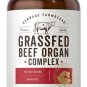Carlyle Grass Fed Beef Organ Complex Supplement Non GMO Gluten Free 200 Capsules