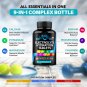 Electrolyte Tablets Magnesium Potassium Sodium Vitamins D3 B6 Vegan Keto 240 Tabs