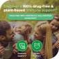 Supercharged Echinacea Immune Support Tablets Herbal Supplement 200 Count