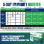 EZC Pak 5 Day Immune Support Booster with Echinacea Zinc Vitamin C Supplement