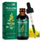 Mullein Drops for Lungs 60ml Mullein Leaf Extract with Chlorophyll Respiratory Support Herbal