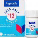 Hyland's No. 12 Cell Salt Silicea 6X Tablets, Acne and Blackhead Treatment