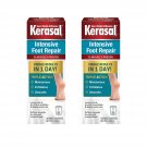 (2 Pack) Kerasal Intensive Foot Repair Ointment for Cracked Heels & Dry Feet, 1 oz Each