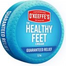 O’Keeffe’s Healthy Feet Foot Cream 3.2oz Jar (1 Pack) for Cracked & Dry Feet Relief
