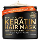 SUNATORIA Keratin Hair Mask - Deep Conditioner for Dry Damaged Hair