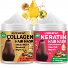 Collagen Hair Mask & Keratin Hair Mask for Damaged Hair,Keratin Hair Treatment