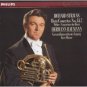 richard strauss horn concertos nos 1&2 / weber concertino  for horn CD 1984 polygram