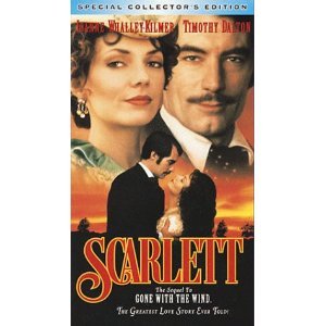 scarlett - sequel to gone with the wind VHS 1996 hallmark 2-tape set 6 ...