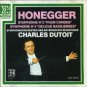 honegger - symphonie no.2 & no.4 - charles dutoit CD 1986 erato used mint