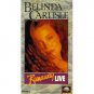 belinda carlisle - runaway live VHS 1991 MCA Universal 81 minutes used mint