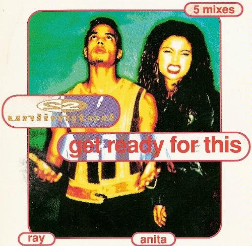2 unlimited - get ready for this CD single 5 mixes 1995 radikal critique used mint