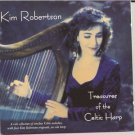 kim robertson - treasures of the celtic harp CD 1995 dargason 16 tracks used mint
