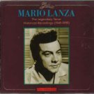 mario lanza - legendary tenor historical recordings (1949 - 1959) CD 1990 gala 22 tracks