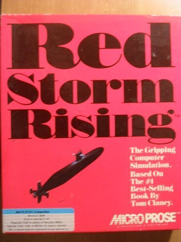 red storm rising: gripping computer simulation - tom clancy Atari ST 1989 MicroProse used