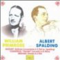 william primrose and albert spalding - mozart casadesus brahms CD 1993 pearl used mint