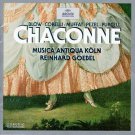 chaconne - blow corelli marini purcell - musica matiqua kolm + reinhard goebel CD 1997 archiv