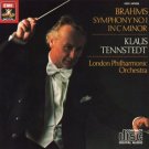 brahms symphony no.1 in c minor - klaus tennstedt + LPO CD 1984 EMI used mint