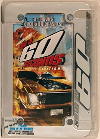 gone in 60 seconds - collector's edition DVD 2002 halicki films PG used