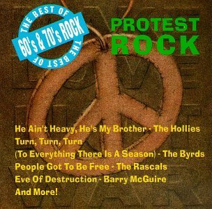 best of 60's & 70's rock - protest rock CD 1992 priority 9 tracks used mint