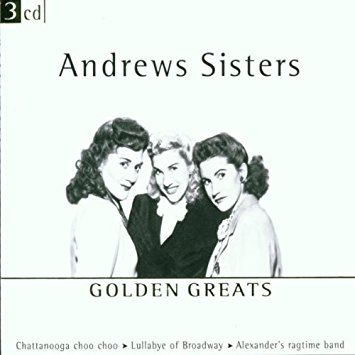 andrews sisters - golden greats CD 3-discs 2001 disky 65 tracks used mint