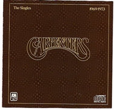 carpenters - singles 1969 - 1973 CD 1973 A&M 12 tracks used like new A&M CD-3601
