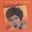aretha franklin - 30 greatest hits CD 2-discs 1985 1986 atlantic used like new A2 81668