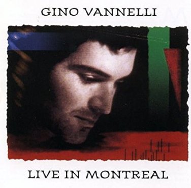gino vannelli - live in montreal CD 1991 vie sin-drome 13 tracks used mint