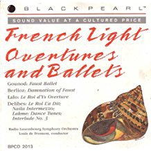 french light overtures and ballets CD 1988 black pearl 7 tracks used mint