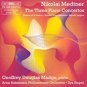 nikolai medtner - three piano concertos - madge, piano CD 2-discs 2001 BIS used mint